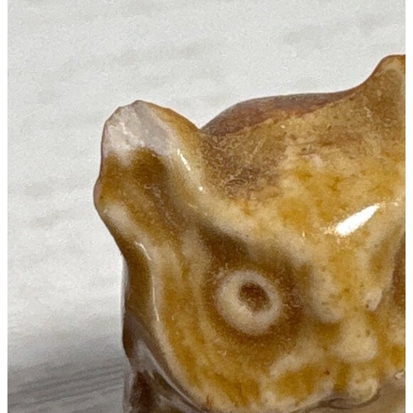 Vintage Wade Whimzies England Miniature Figurines Owl & Swan Red Rose Tea - Picture 4 of 9